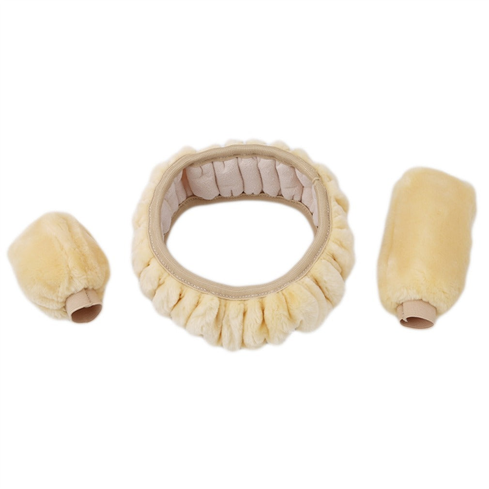 Winter Plush Car Steering Wheel Cover