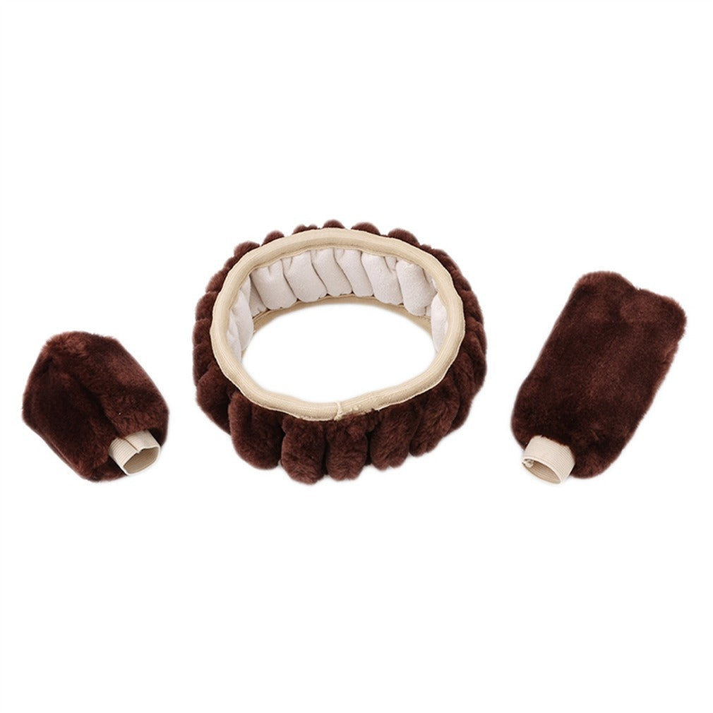 Winter Plush Car Steering Wheel Cover