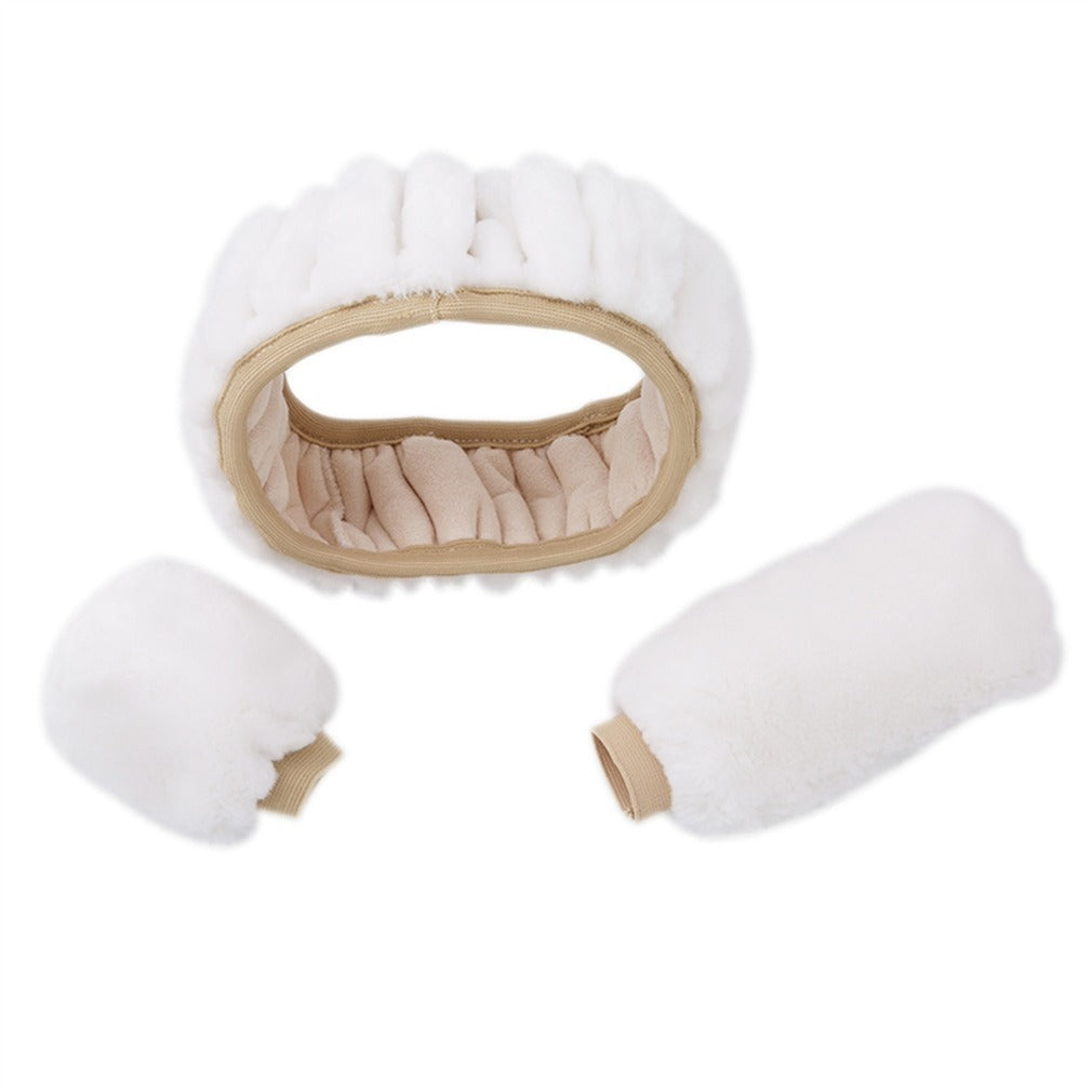 Winter Plush Car Steering Wheel Cover